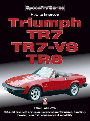 cover image of How to Improve Triumph TR7, TR7-V8 & TR8